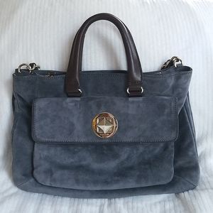 Kate Spade Grey Suede Purse
